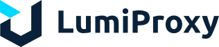 Logo LumiProxy màu đen